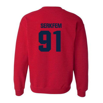 Richmond - NCAA Football : Jefferson Serkfem - Crewneck Sweatshirt-1