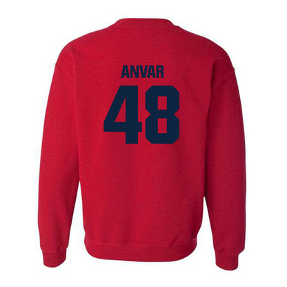 Richmond - NCAA Baseball : Bijan Anvar - Crewneck Sweatshirt-1