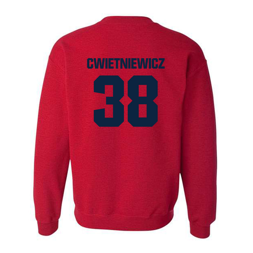 Richmond - NCAA Football : Peter Cwietniewicz - Crewneck Sweatshirt-1