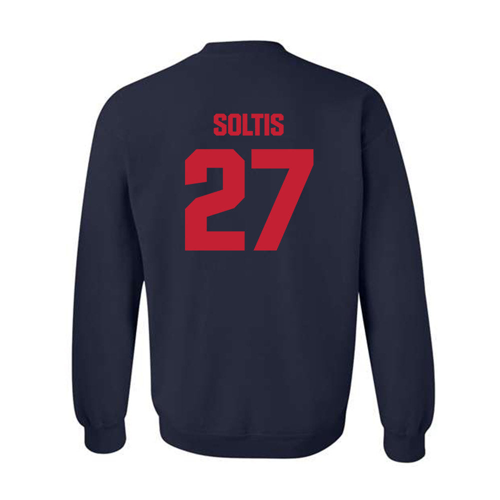 Richmond - NCAA Football : Christian Soltis - Crewneck Sweatshirt-1