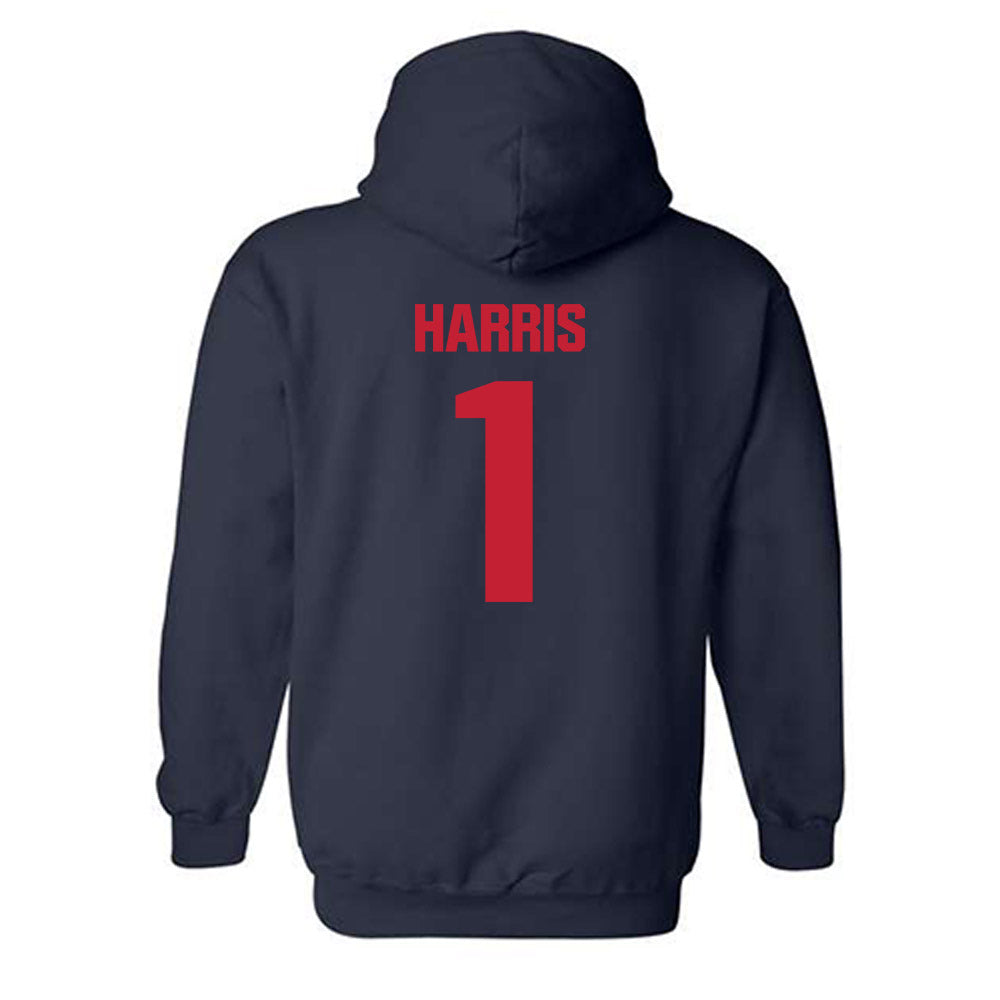 Richmond - NCAA Men's Lacrosse : Hunter Harris - Hooded Sweatshirt-1