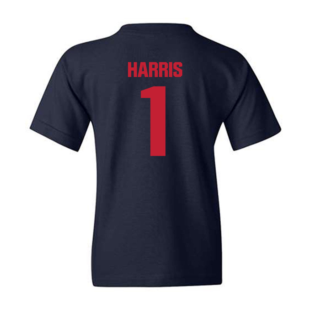 Richmond - NCAA Men's Lacrosse : Hunter Harris - Youth T-Shirt-1
