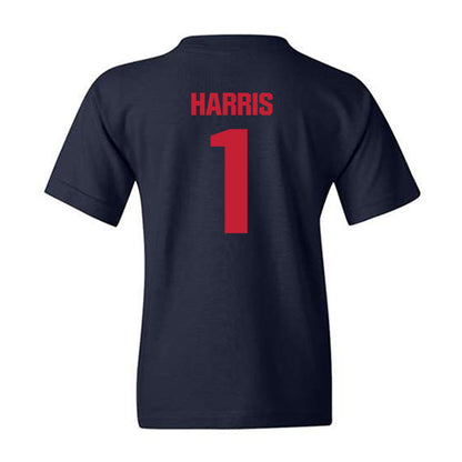 Richmond - NCAA Men's Lacrosse : Hunter Harris - Youth T-Shirt-1