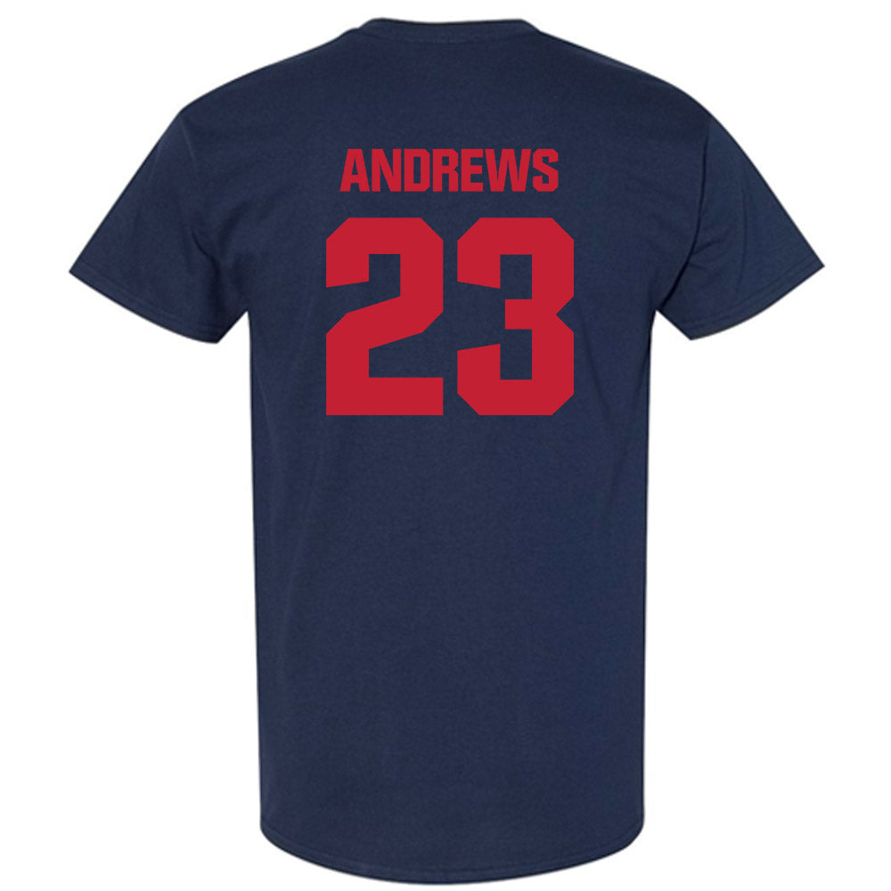 Richmond - NCAA Football : Niko Andrews - T-Shirt-1