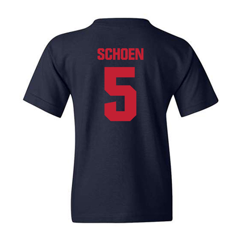 Richmond - NCAA Women's Basketball : Emma Schoen - Youth T-Shirt-1