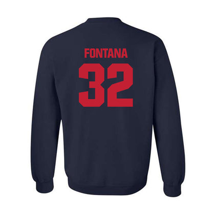 Richmond - NCAA Women's Basketball : Josie Fontana - Crewneck Sweatshirt-1