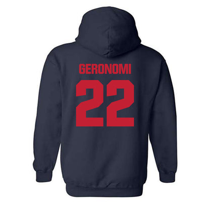 Richmond - NCAA Football : Devin Geronomi - Hooded Sweatshirt-1