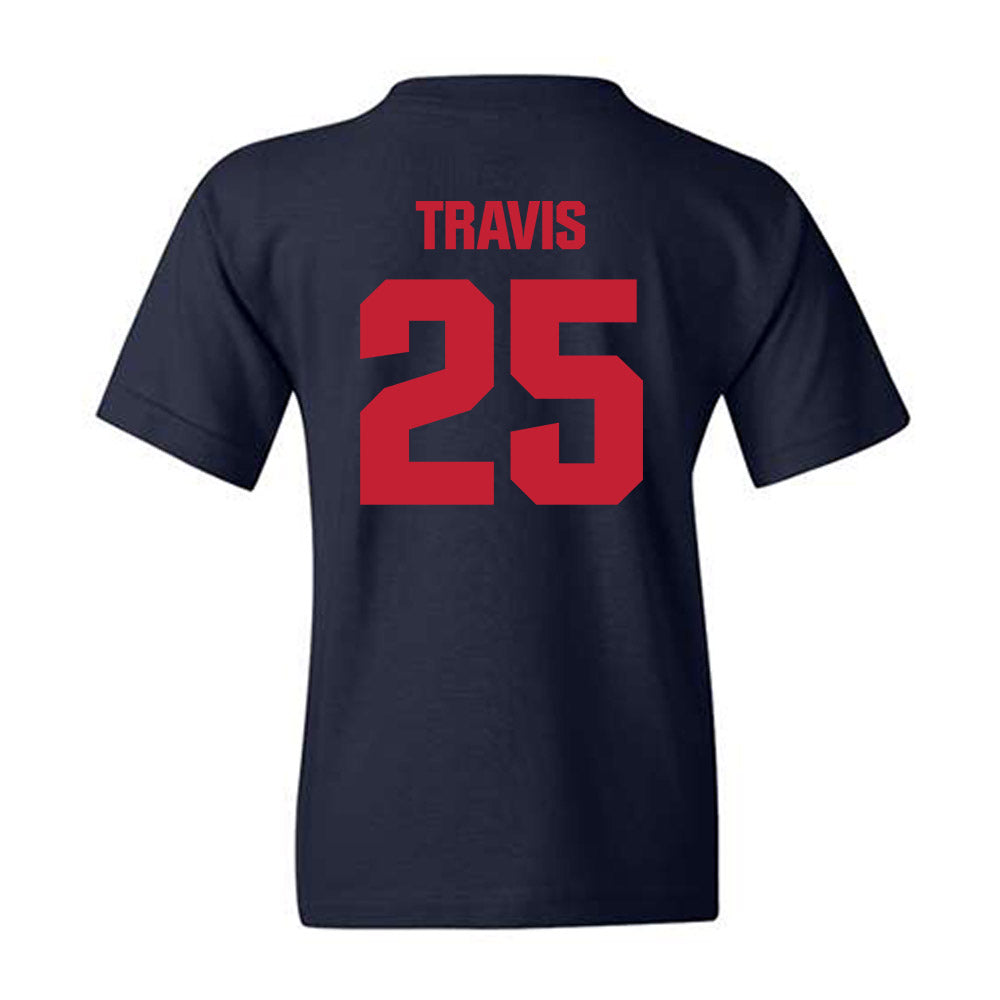 Richmond - NCAA Women's Basketball : Skylah Travis - Youth T-Shirt-1