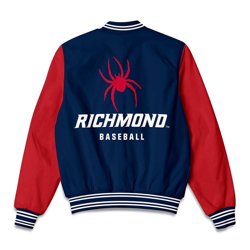 Richmond - NCAA Baseball : RJ Rickabaugh - Bomber Jacket-1