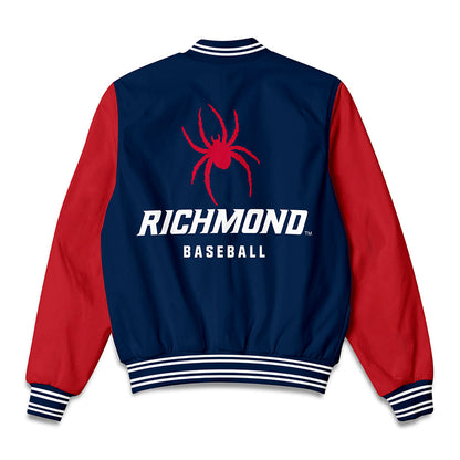 Richmond - NCAA Baseball : Noah Harvey - Bomber Jacket-1