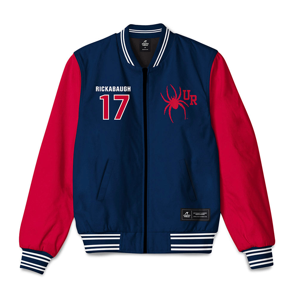 Richmond - NCAA Baseball : RJ Rickabaugh - Bomber Jacket-0