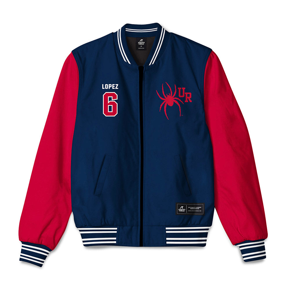 Richmond - NCAA Men's Basketball : Anthony Lopez - Bomber Jacket-0