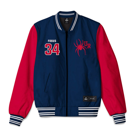 Richmond - NCAA Baseball : Shota Fogus - Bomber Jacket-0