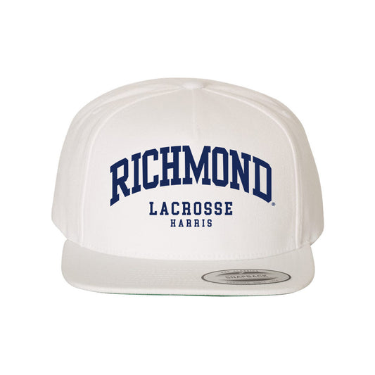 Richmond - NCAA Men's Lacrosse : Hunter Harris - Snapback Hat-0