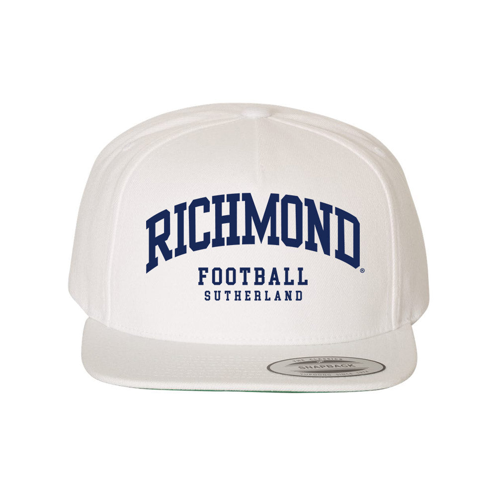 Richmond - NCAA Football : EJ Sutherland - Snapback Hat-0