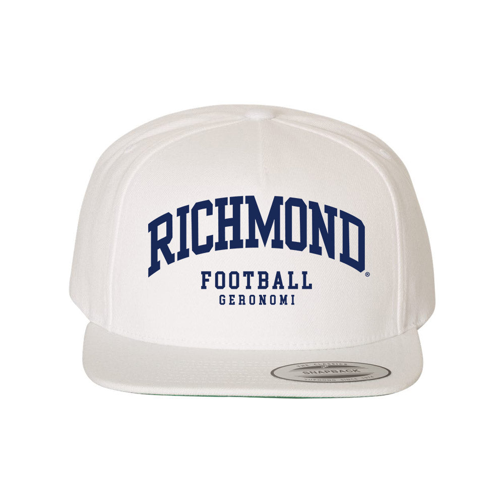 Richmond - NCAA Football : Devin Geronomi - Snapback Hat-0