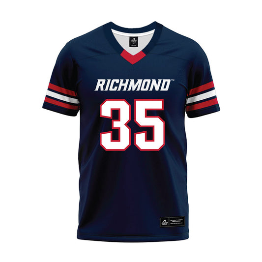 Richmond - NCAA Football : Gavin Winterhalter - Premium Football Jersey-0