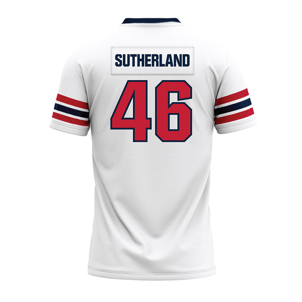 Richmond - NCAA Football : EJ Sutherland - White Premium Football Jersey-1