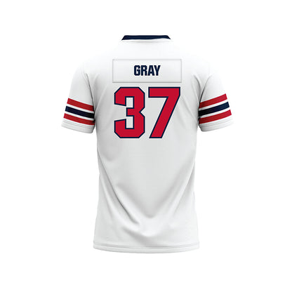 Richmond - NCAA Football : Ned Gray - White Premium Football Jersey-1