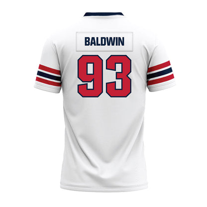 Richmond - NCAA Football : Terae Baldwin - White Premium Football Jersey