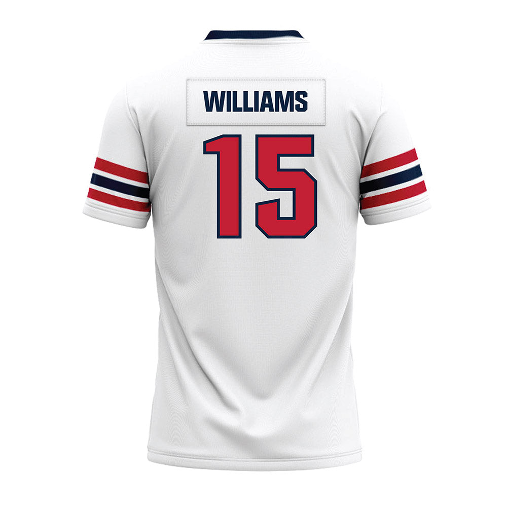Richmond - NCAA Football : Krystian Williams - White Premium Football Jersey-1