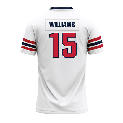 Richmond - NCAA Football : Krystian Williams - White Premium Football Jersey-1