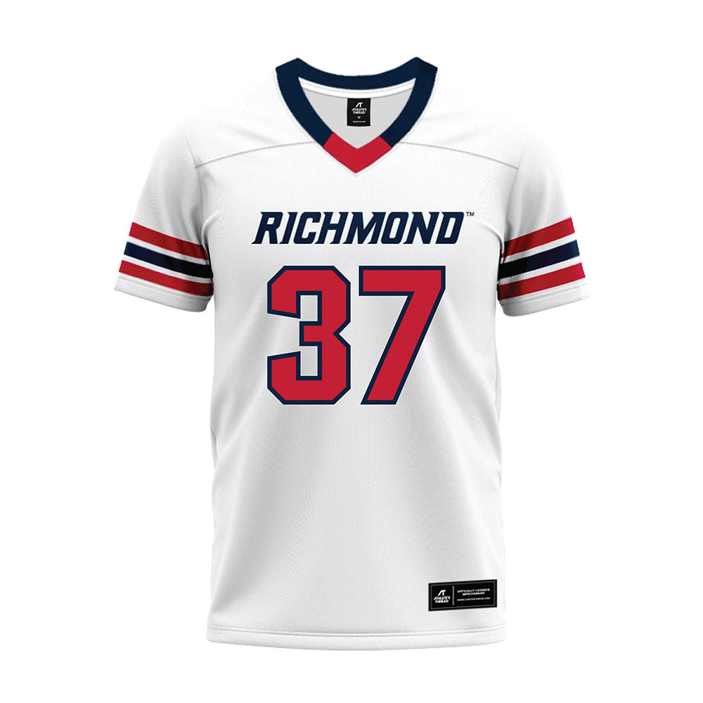 Richmond - NCAA Football : Ned Gray - White Premium Football Jersey-0