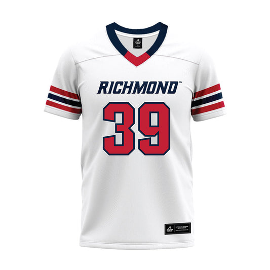 Richmond - NCAA Football : Kenyez Mungro - White Premium Football Jersey-0