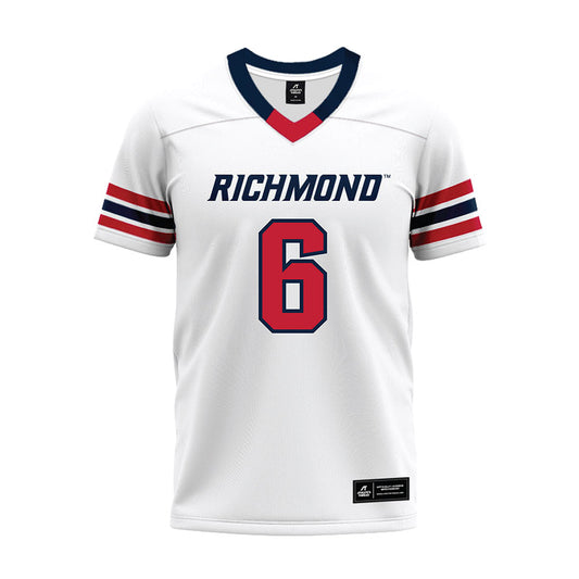 Richmond - NCAA Football : Camden Byrd - White Premium Football Jersey-0