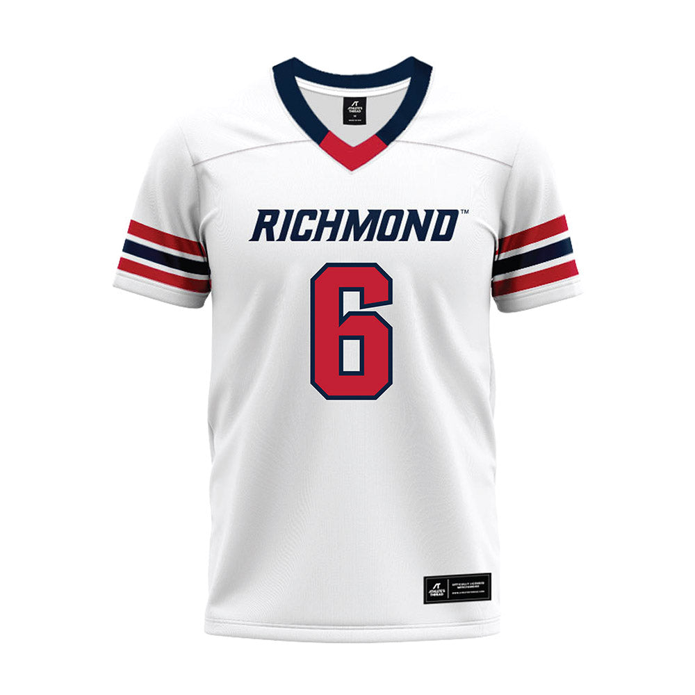Richmond - NCAA Football : Jack Callaghan - White Premium Football Jersey-0