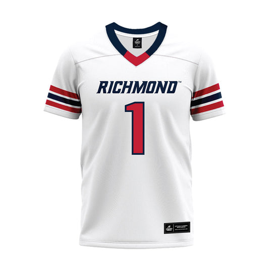 Richmond - NCAA Football : Matthew Holland - White Premium Football Jersey-0
