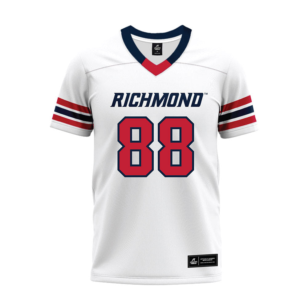 Richmond - NCAA Football : Sam DeFrancesca - White Premium Football Jersey-0