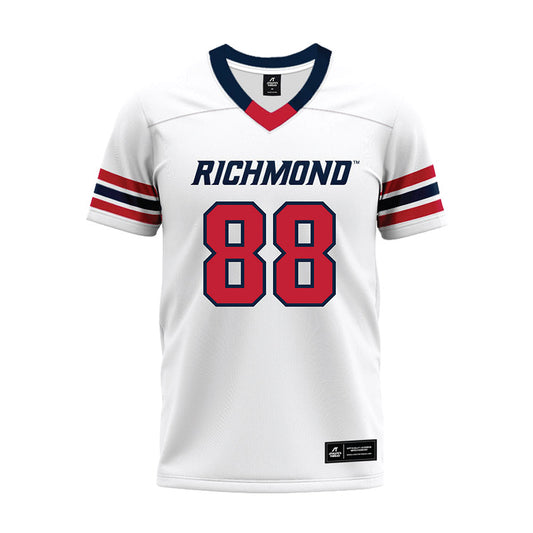 Richmond - NCAA Football : Sam DeFrancesca - White Premium Football Jersey-0