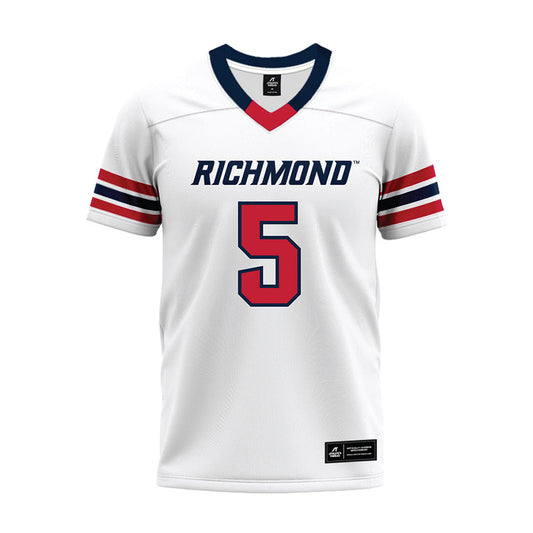 Richmond - NCAA Football : Andreas Hill - White Premium Football Jersey-0