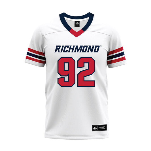 Richmond - NCAA Football : Jack Reece - White Premium Football Jersey-0