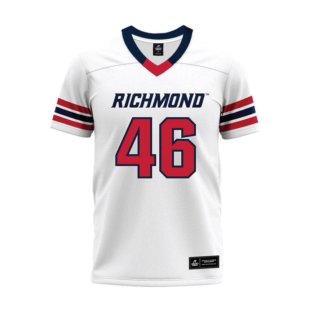 Richmond - NCAA Football : EJ Sutherland - White Premium Football Jersey-0