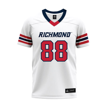 Richmond - NCAA Football : Carson Derey - White Premium Football Jersey-0