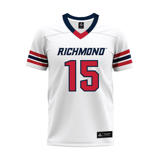 Richmond - NCAA Football : Krystian Williams - White Premium Football Jersey-0