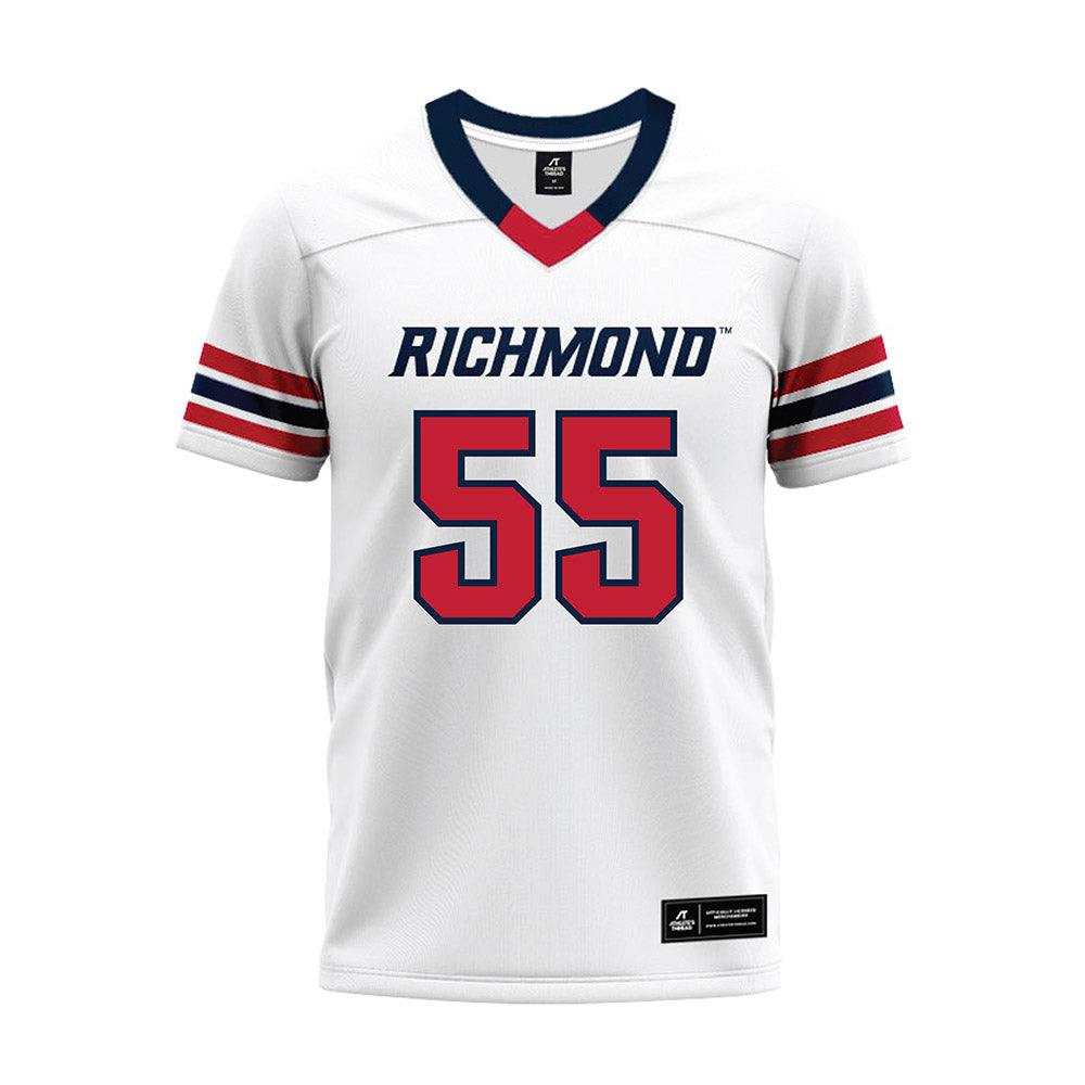 Richmond - NCAA Football : Tanner Wheeler - White Premium Football Jersey-0