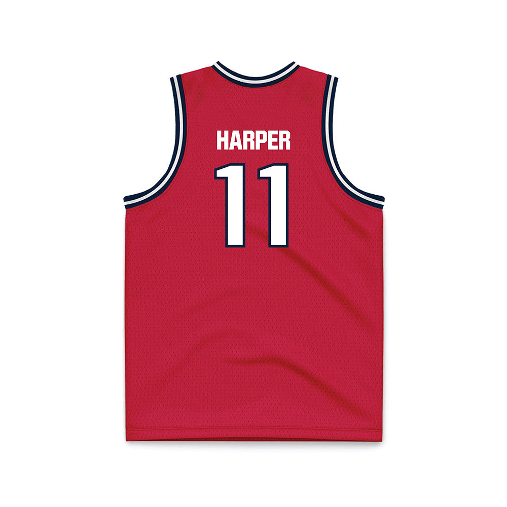 Richmond - NCAA Men's Basketball : William Harper - Basketball Jersey-1
