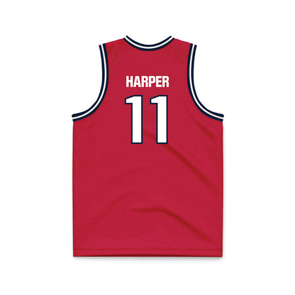 Richmond - NCAA Men's Basketball : William Harper - Basketball Jersey-1