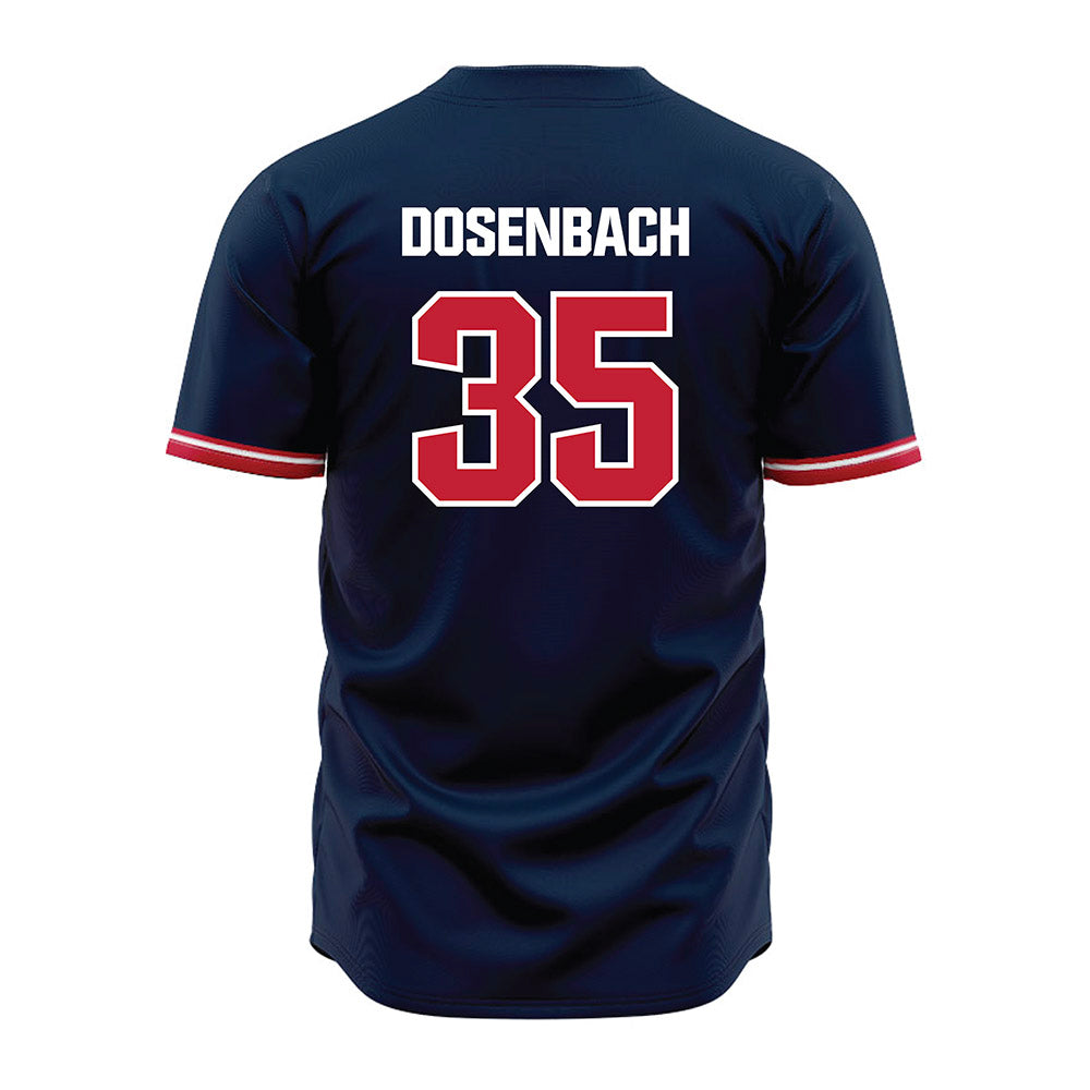 Richmond - NCAA Baseball : Trevor Dosenbach - Blue Jersey-1