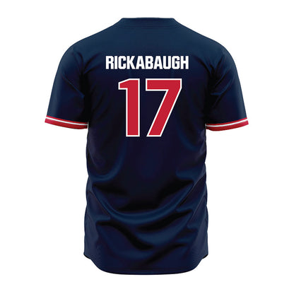 Richmond - NCAA Baseball : RJ Rickabaugh - Blue Jersey-1