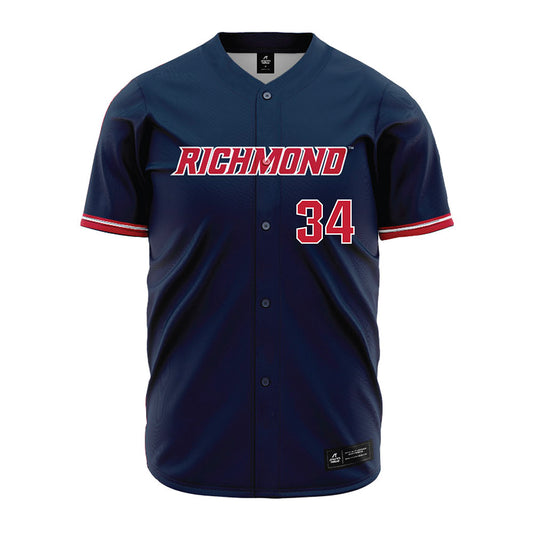 Richmond - NCAA Baseball : Shota Fogus - Blue Jersey-0