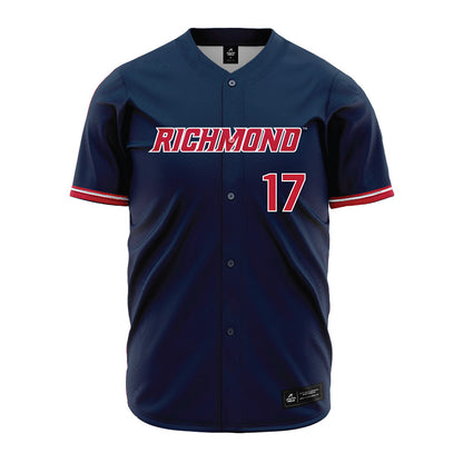 Richmond - NCAA Baseball : RJ Rickabaugh - Blue Jersey-0