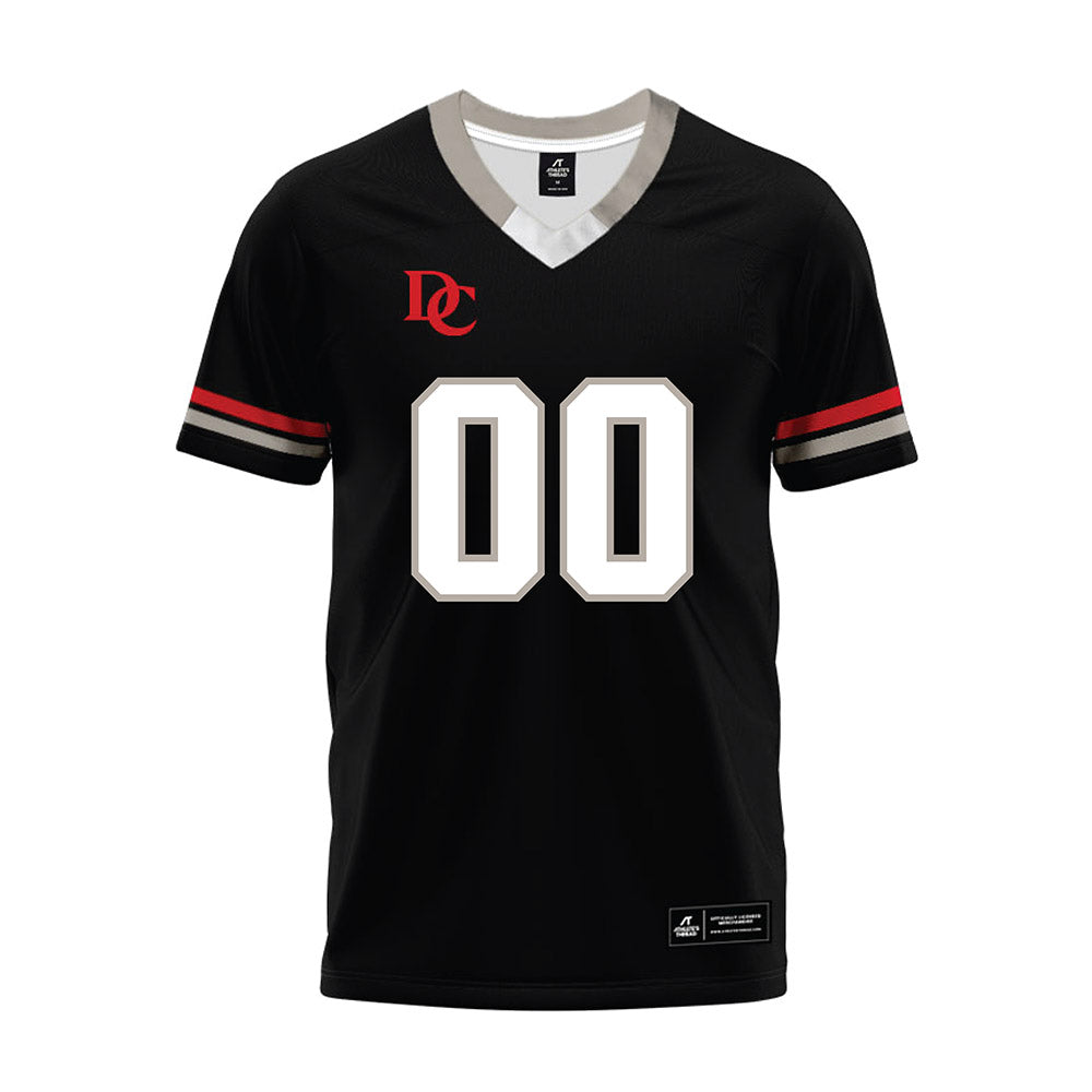 Davidson - NCAA Football : Will Volk - 2024 Black Premium Football Jersey-0