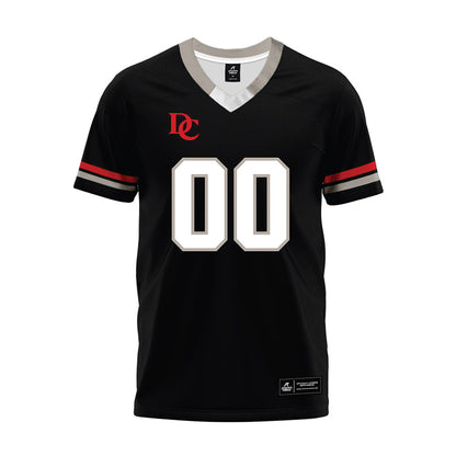Davidson - NCAA Football : Will Volk - 2024 Black Premium Football Jersey-0