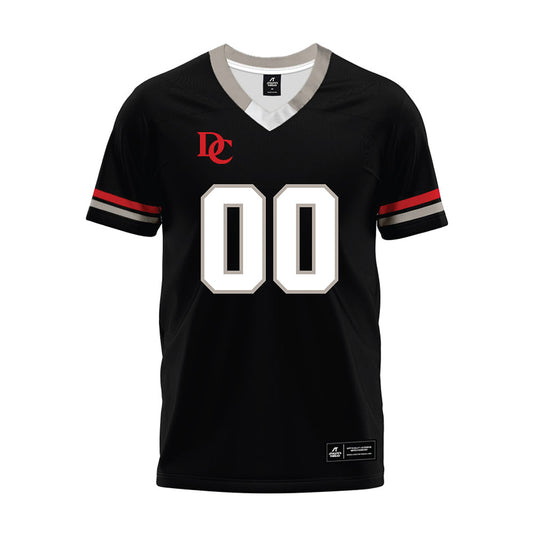 Davidson - NCAA Football : Will Volk - 2024 Black Premium Football Jersey-0