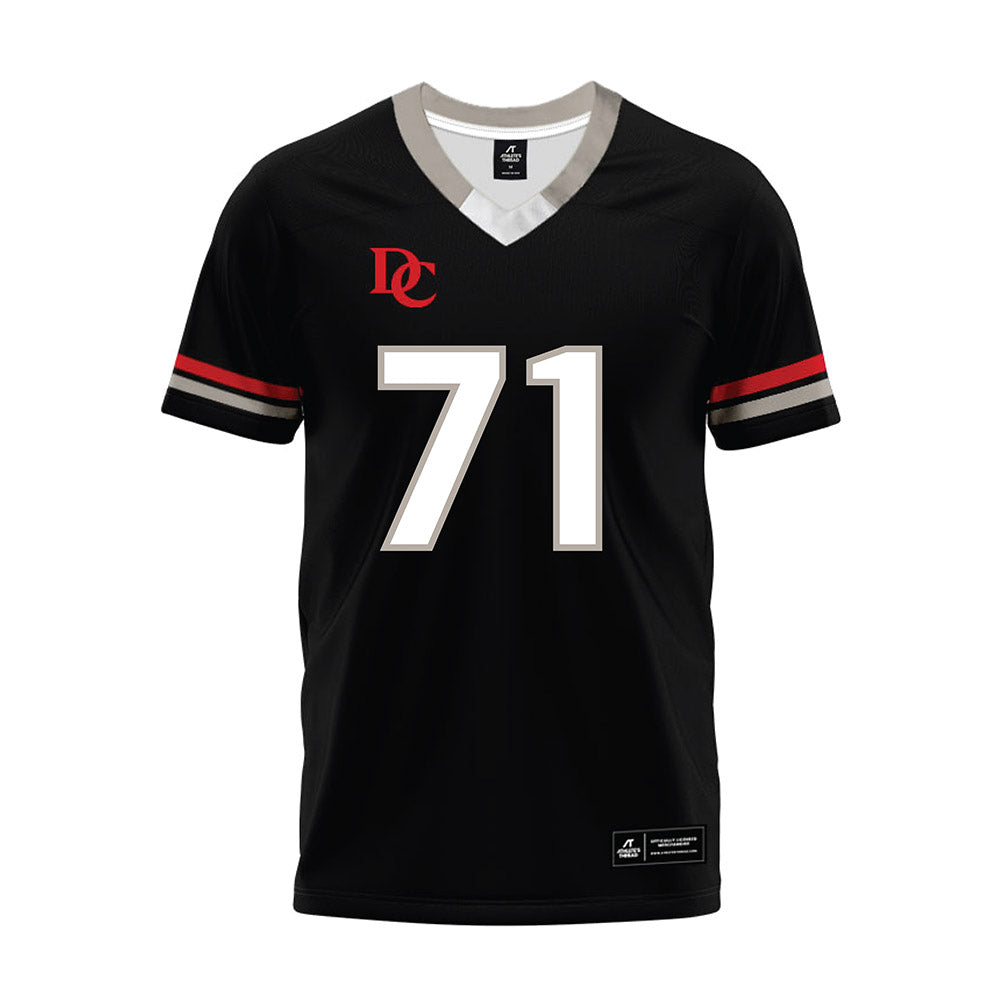 Davidson - NCAA Football : Cole Smith - 2024 Black Premium Football Jersey-0