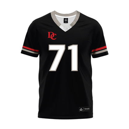 Davidson - NCAA Football : Cole Smith - 2024 Black Premium Football Jersey-0